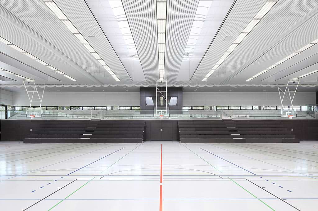 Alfred Kärcher Sporthalle Winnenden, Technische Gebäude Ausstattung